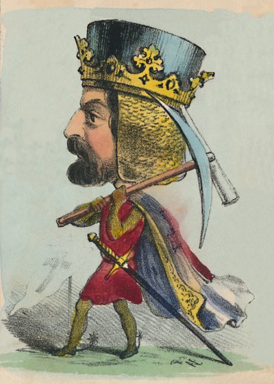 I. Richard, 1856 by Alfred Crowquill