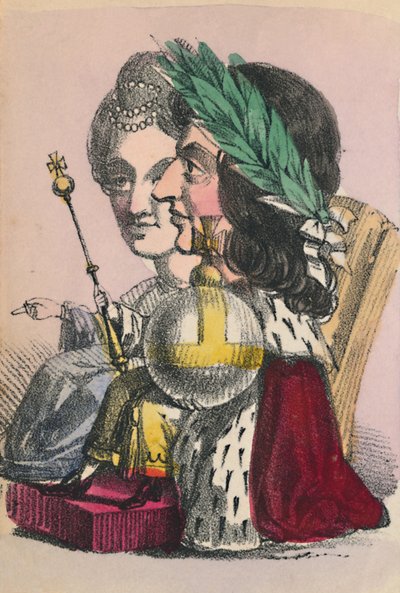 William ve Mary, 1856 by Alfred Crowquill