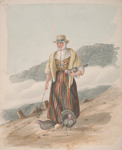 Ycod el Alto'nun Kadını, Tenerife by Alfred Diston