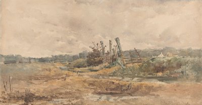 nehir manzarası by Alfred Downing Fripp