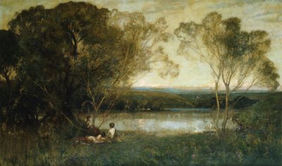 Bir Akşam Şarkısı, by Alfred East