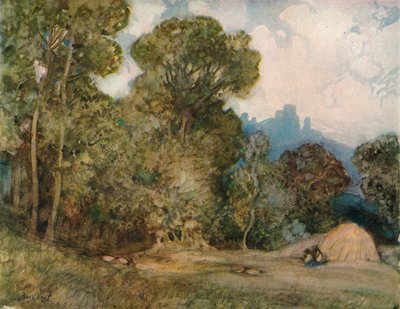 Chateau Gaillard, c1864-1906, 1906 by Alfred East