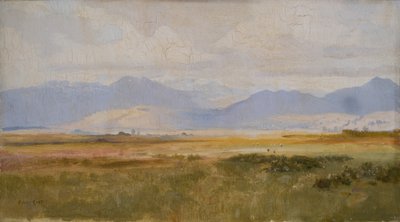Harlech Körfezi, İlkbahar (resim) by Alfred East
