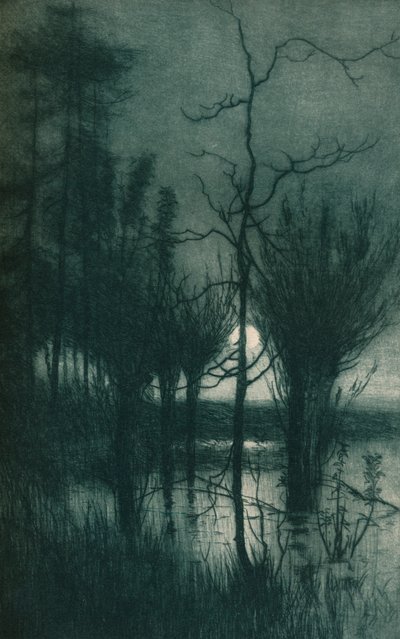 Sessiz Ay, c1901 by Alfred East