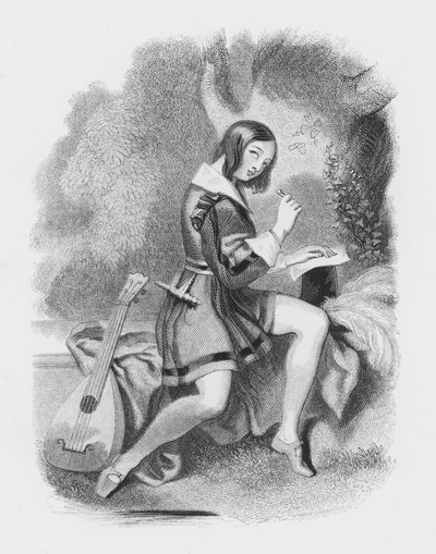 Shakespeare, by Alfred Edward Chalon