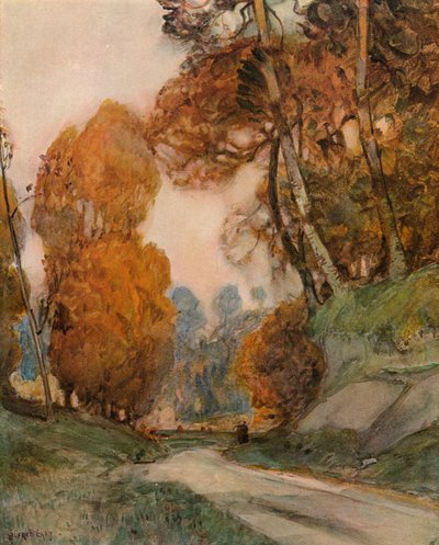 Sonbahar, c1844-1906, 1906 by Alfred East