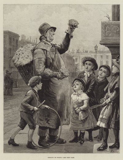 Baharın Müjdecileri by Alfred Edward Emslie