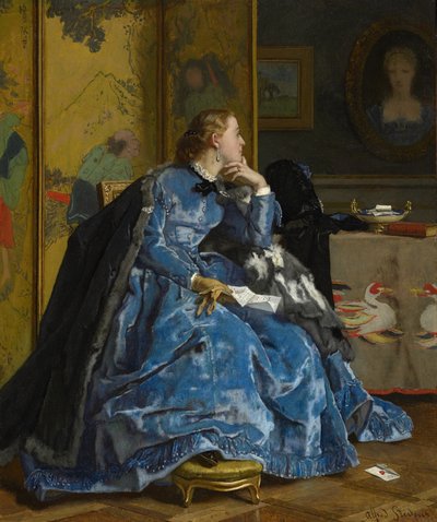 Düşes by Alfred Emile Stevens