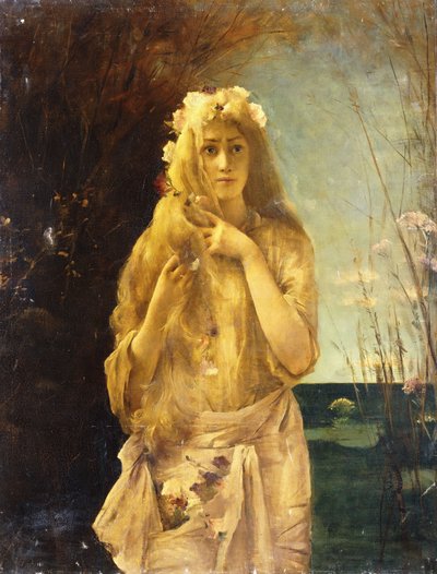 Ofelia, by Alfred Emile Stevens