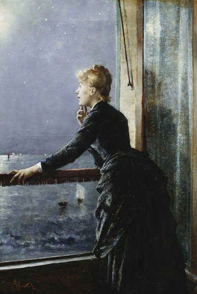 Samanyolu; Samanyolu, c.1885 by Alfred Emile Stevens