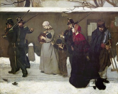 Serserilik veya Vincennes Avcıları, 1854 by Alfred Emile Stevens