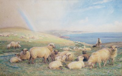 İlkbaharda Yamaçta, Amberley, 1888 (wc) by Alfred Fitzwalter Grace