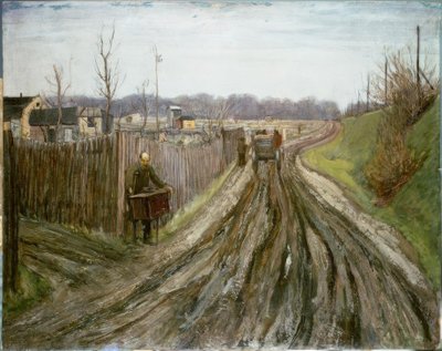 Leierkastenmann by Alfred Frank