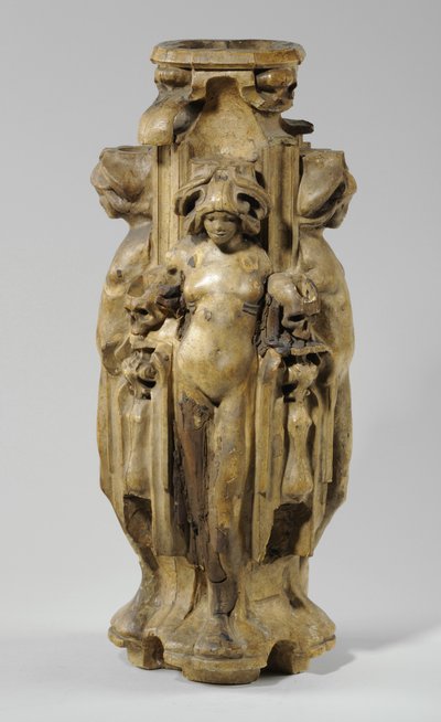 Sam Wilson Bacalığı için 9 maketten biri, c.1908-14 (alçı ve gomalak) (ayrıca bkz. 876009-10) by Alfred Gilbert
