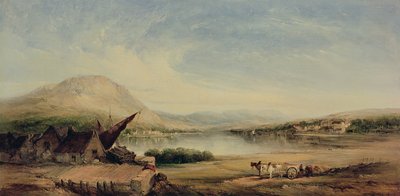 Lakeside View, 19. yüzyıl by Alfred Gomersal Vickers