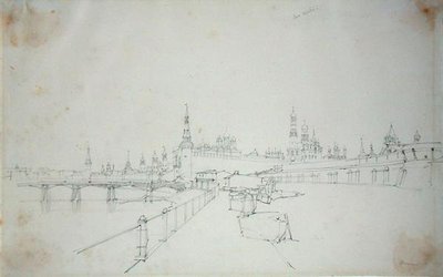 Moskova, 1827 by Alfred Gomersal Vickers