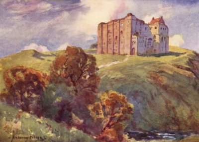 Yükselen Kale, Norfolk by Alfred Heaton Cooper