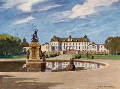 Drottningholm Palace, Stockholm  by Alfred Heaton Cooper