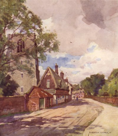 Doğu Dereham, Norfolk by Alfred Heaton Cooper