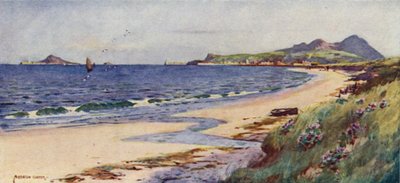 Howth Tepesi ve Irelands Eye by Alfred Heaton Cooper