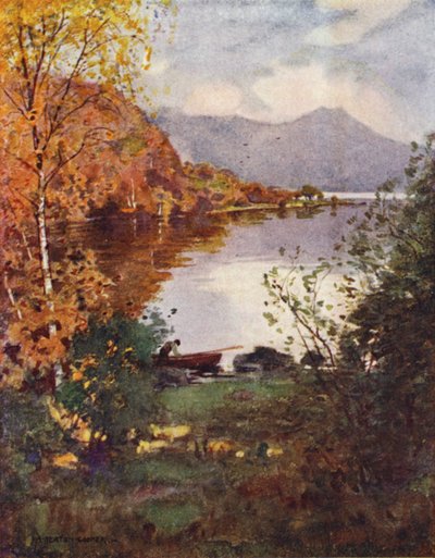 Innisfallen Adası, Killarney by Alfred Heaton Cooper