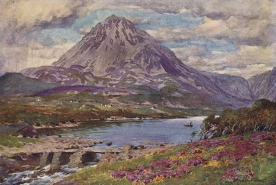 Errigal Dağı, Gweedore, Donegal Kontluğu by Alfred Heaton Cooper