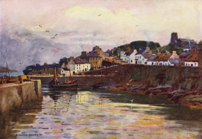 Liman, Roundstone, Galway İlçesi by Alfred Heaton Cooper