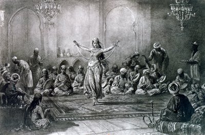 Kılıç Dansı, 1872 by Alfred Henri Darjou