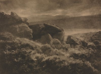 Kamera Çalışması: Tepelerden Yağmur, 1905. by Alfred Horsley Hinton