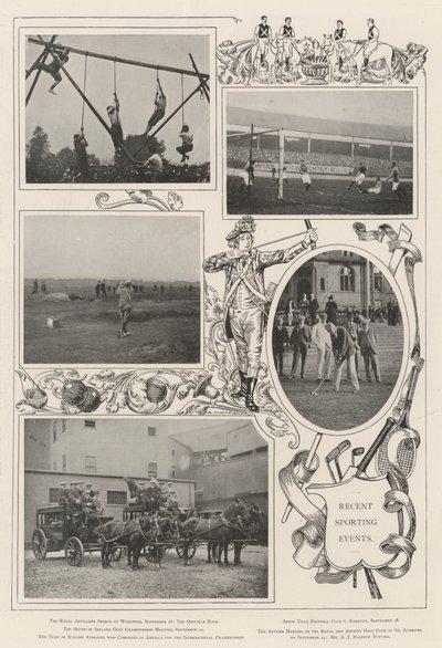 Son Spor Etkinlikleri by Alfred Hugh Fisher