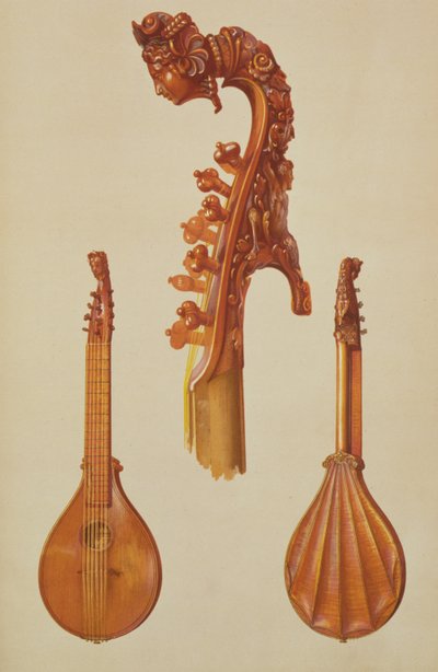 Cittern Antonio Stradivarius (c.1644-1737) 1700, 