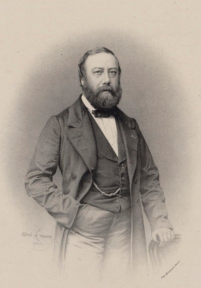Besteci ve şarkıcı Gustave Nadaud