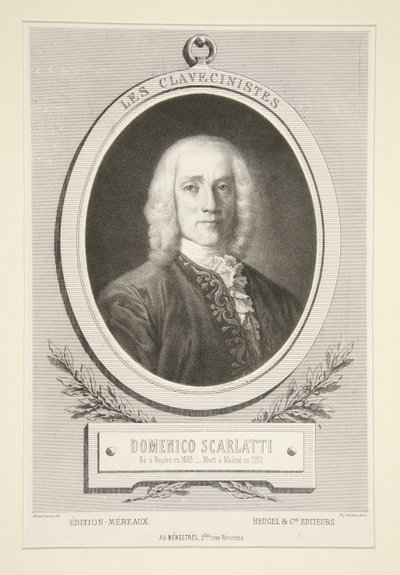 Klavikordistler: Domenico Scarlatti by Alfred Lemoine
