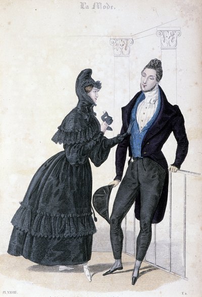 Erkek ve kadınsı moda by Alfred Leon Lemercier