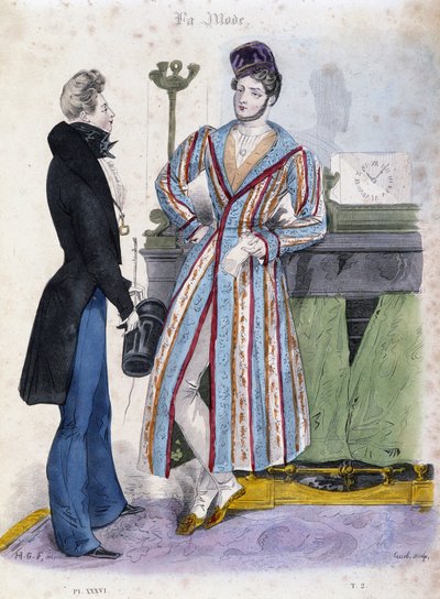Erkek modası by Alfred Leon Lemercier