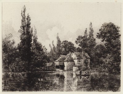 ıffley değirmeni by Alfred Louis Brunet Debaines
