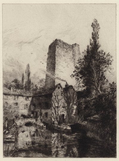 Oxford Kalesi by Alfred Louis Brunet Debaines