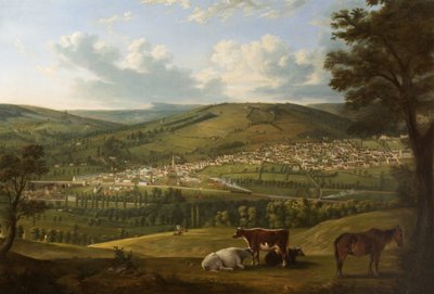 Rodborough Fort, Gloucestershire yakınından Stroud by Alfred Newland Smith
