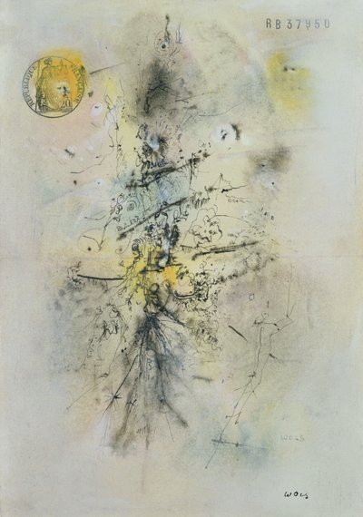 Damgalı Kağıt by Alfred Otto Wolfgang Schulze Wols