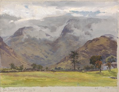 Dungeon Ghyll'den by Alfred Parsons