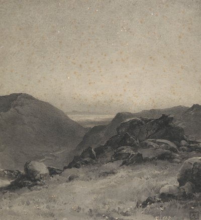 kayalık manzara by Alfred Parsons