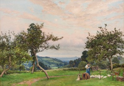 Ördek Kalemi (suluboya) by Alfred Parsons