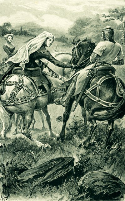 Carrick ve Robert De Bruce Kontesi by Alfred Pearse