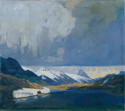 Bernina Fırtına by Alfred Poell