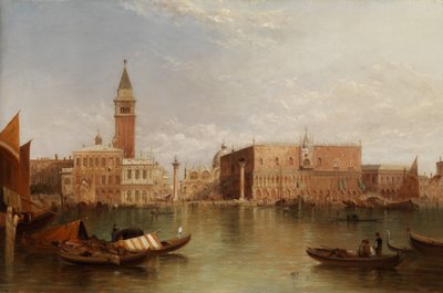 Venedik manzarası by Alfred Pollentine
