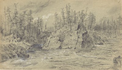 Louis Dalles by Alfred R. Waud