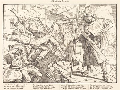 Ayrıca bir Ölüm Dansı V by Alfred Rethel