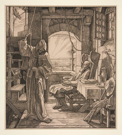 arkadaş olarak ölüm by Alfred Rethel