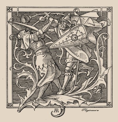 Nibelungen. Troneckli Hagen, 1840-1841
