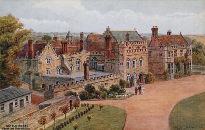 Battle Abbey, from the Gatehouse  by Alfred Robert Quinton